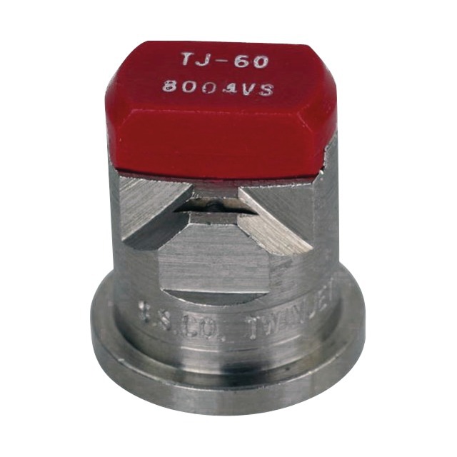 Buse Teejet Double JET Plat TJ60 80 04 VS Rouge Inox référence fournisseur 30534173